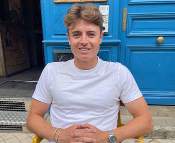 Jordan smiling at camera 